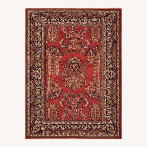 Used Vintage/Antique Wool Small Rug 5' x 8' for sale on AptDeco