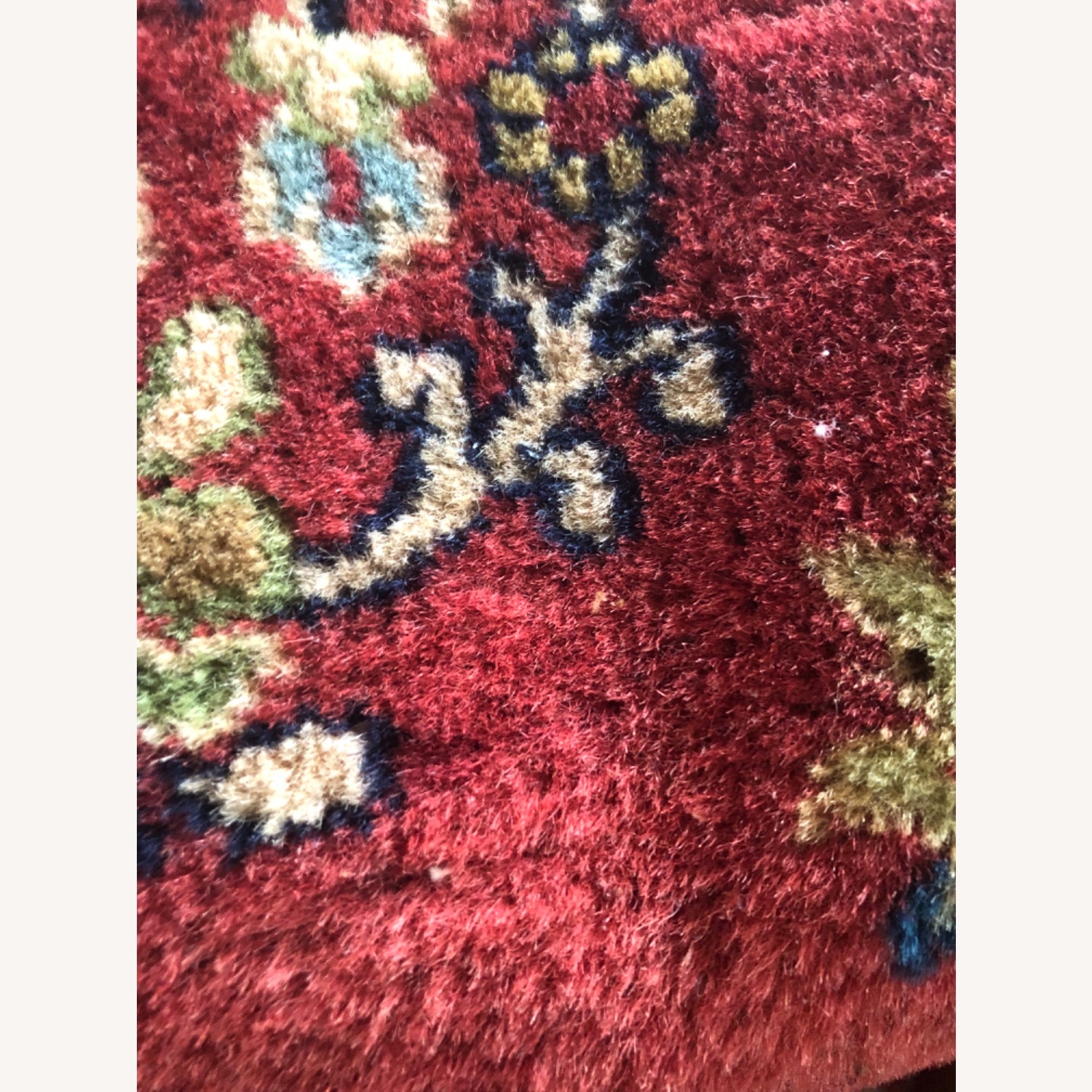 Vintage/Antique Wool Small Rug 5' x 8' - image-6