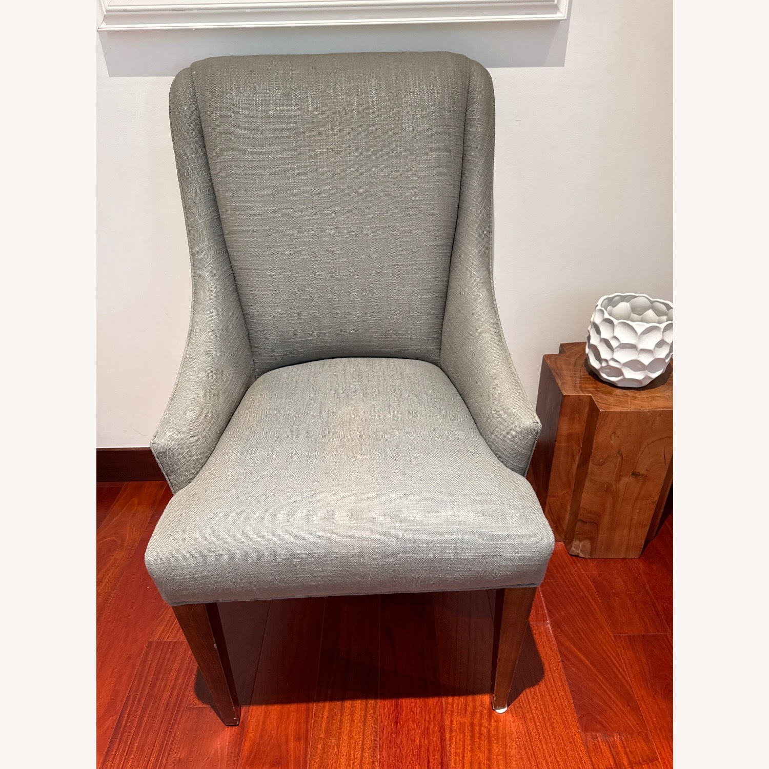 Light Gray Dining Chairs - image-6