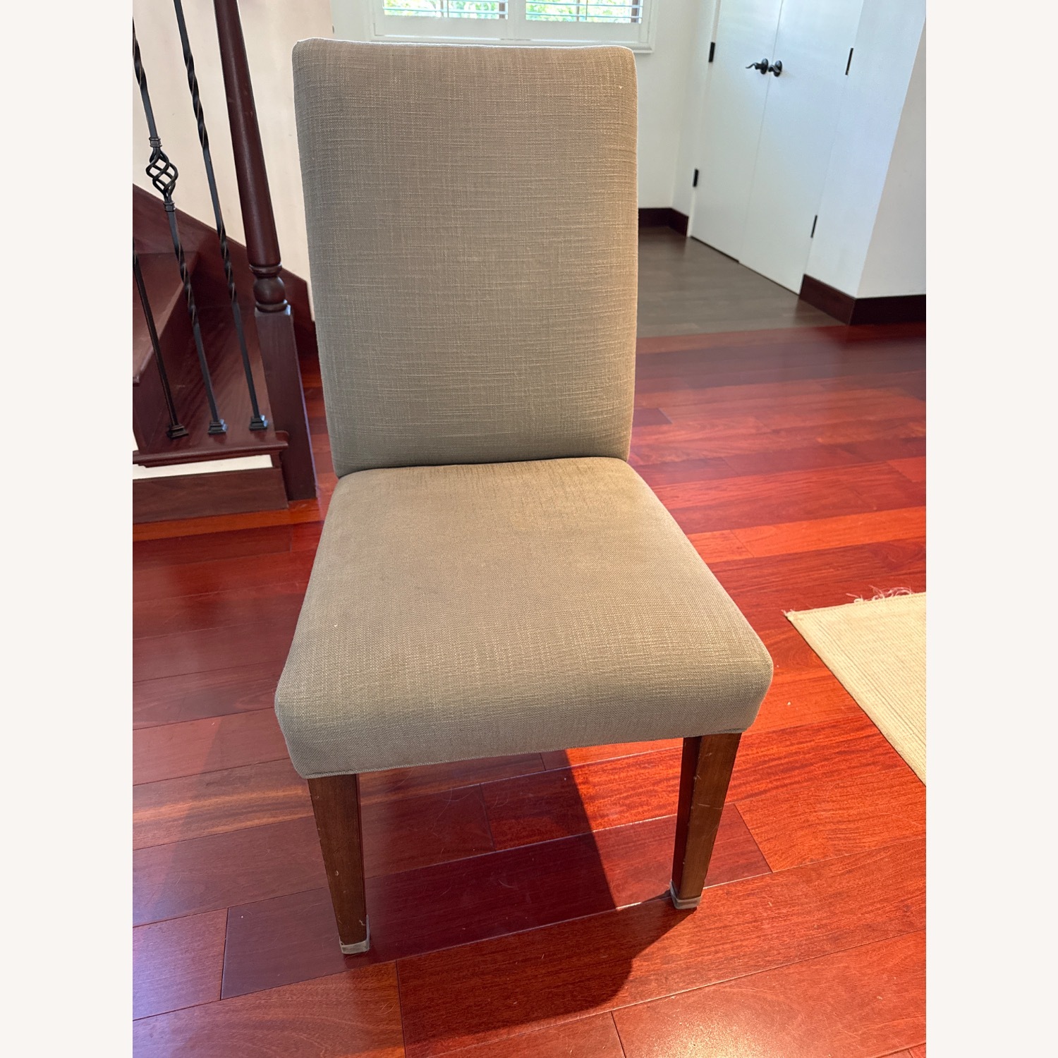 Light Gray Dining Chairs - image-1