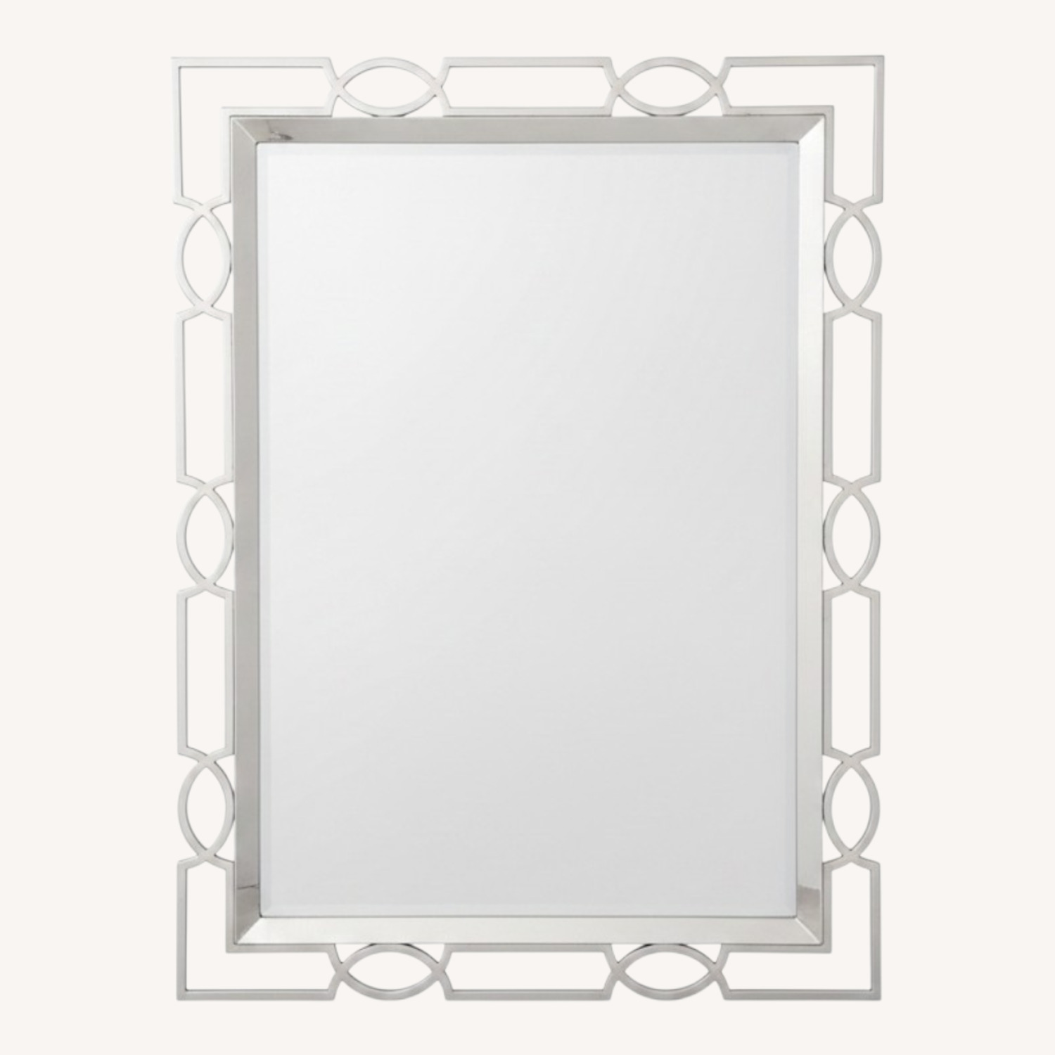 Silver Wall Mirror - image-0