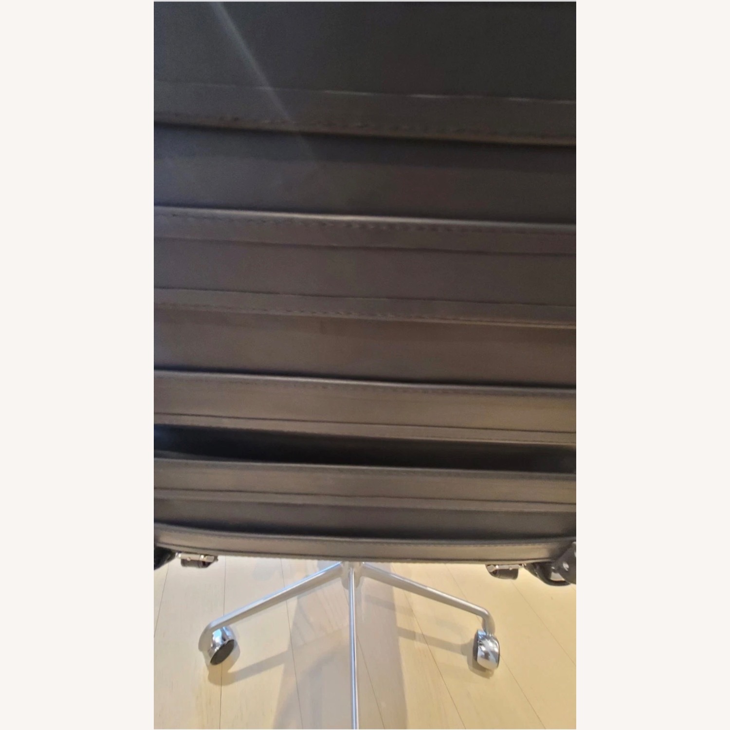 Restoration Hardware Oviedo Office Black Leather - image-7