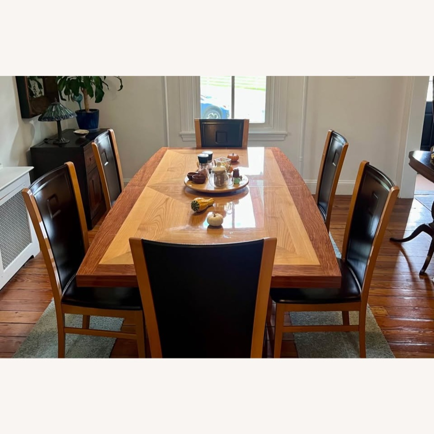 Italian Dining Table and 6 Chairs - image-1
