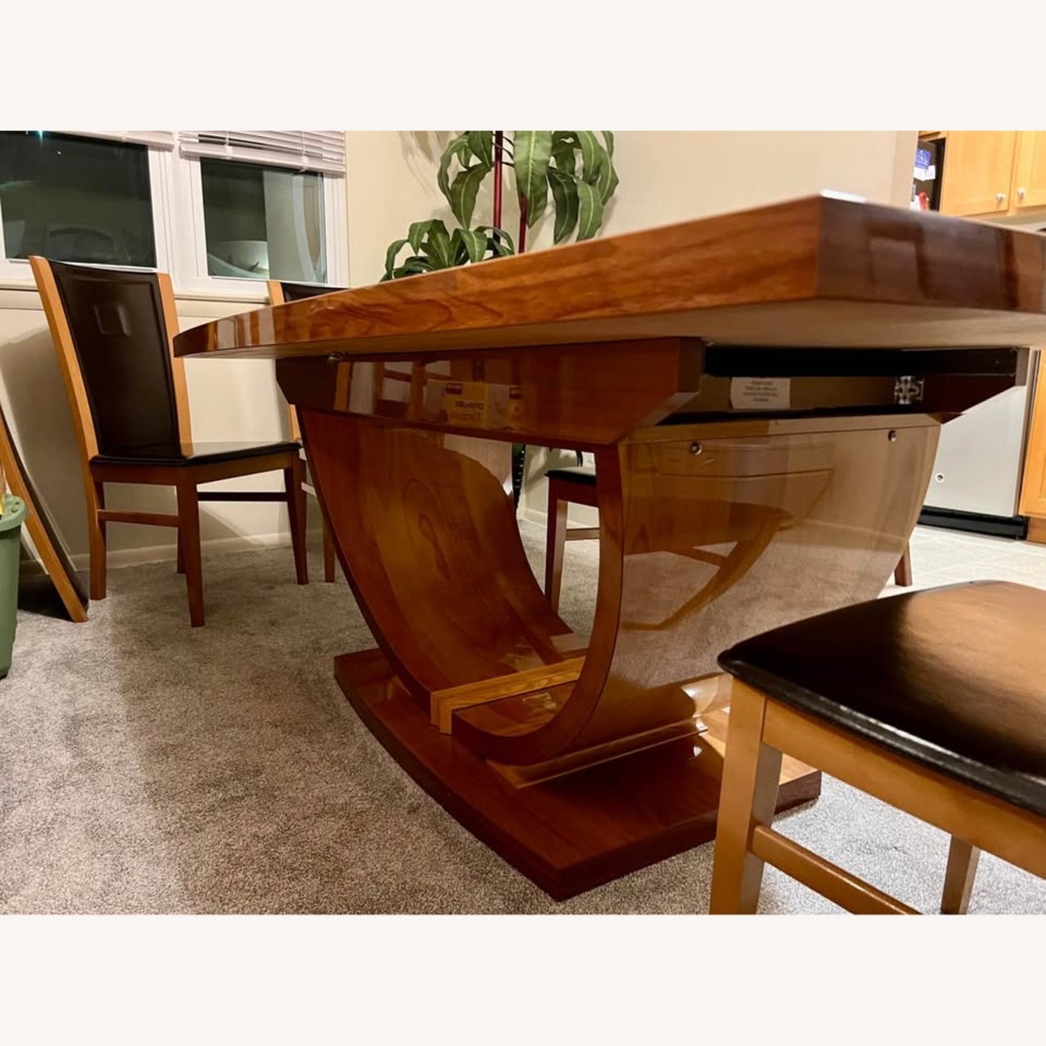 Italian Dining Table and 6 Chairs - image-3
