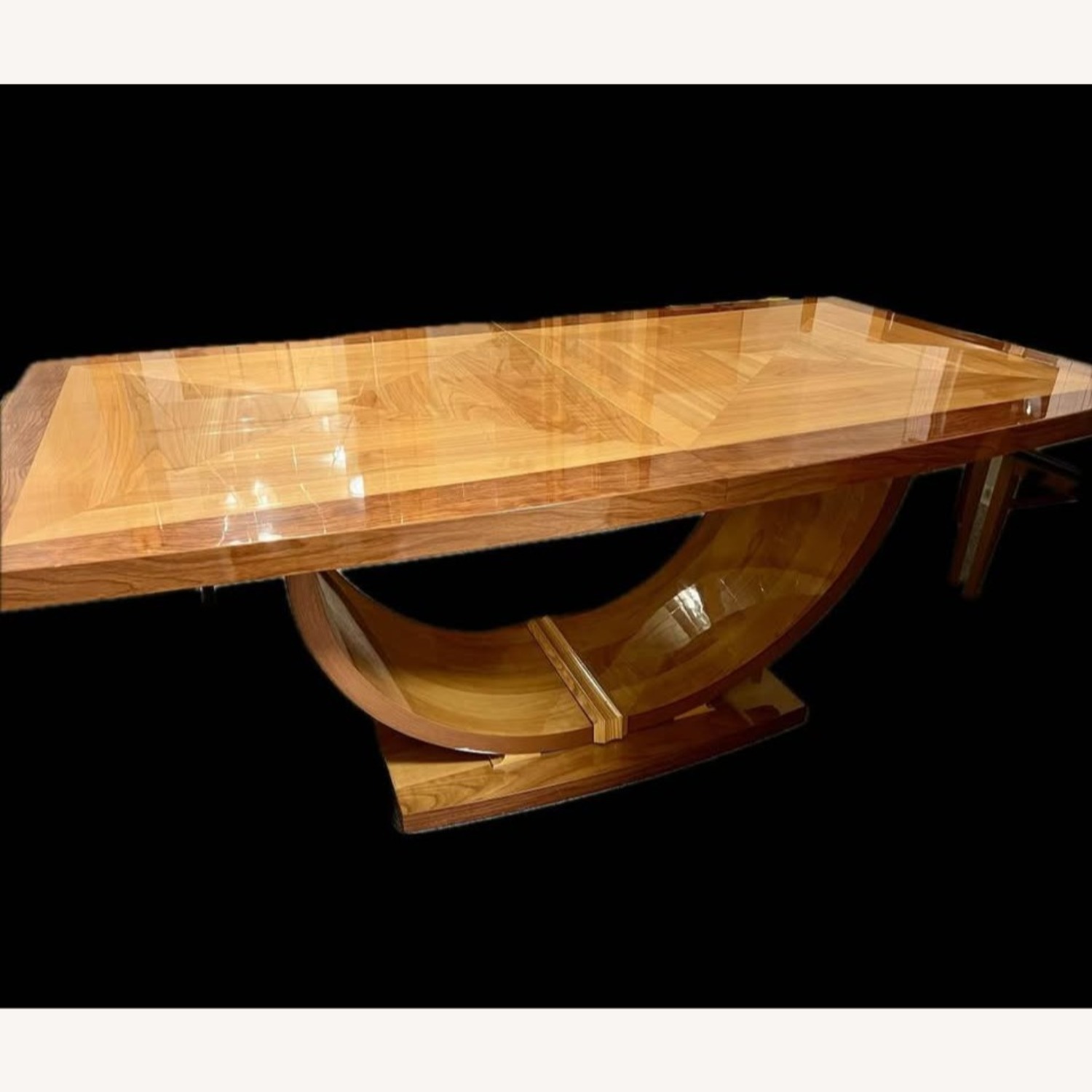 Italian Dining Table and 6 Chairs - image-2