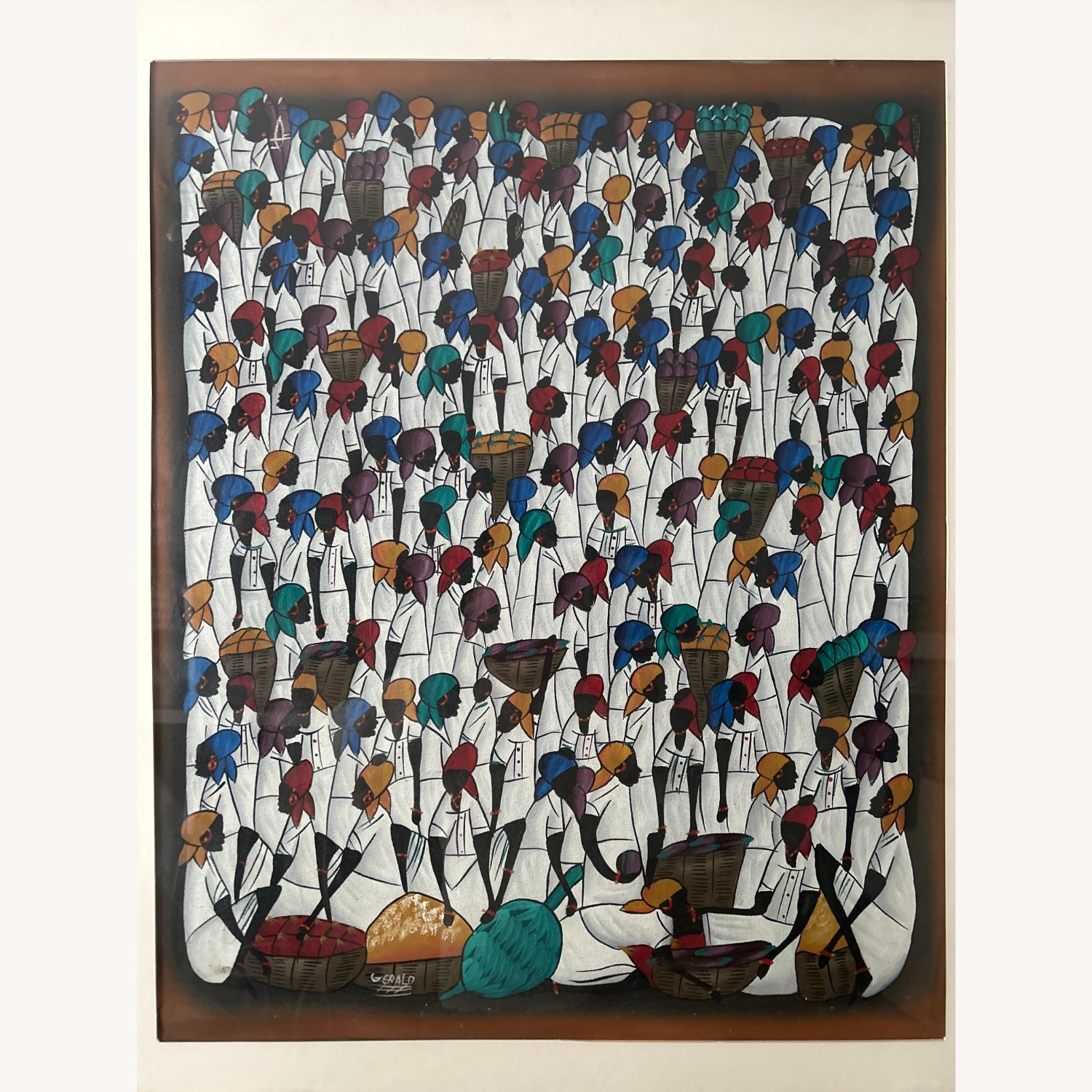 Gerald (Signed) - “Women at the Market” - image-1