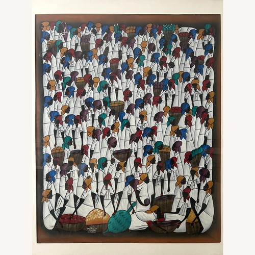 Used Gerald (Signed) - “Women at the Market” for sale on AptDeco