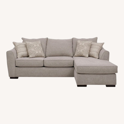 Used Raymour & Flanigan Tatum Reversible Sofa Chaise for sale on AptDeco
