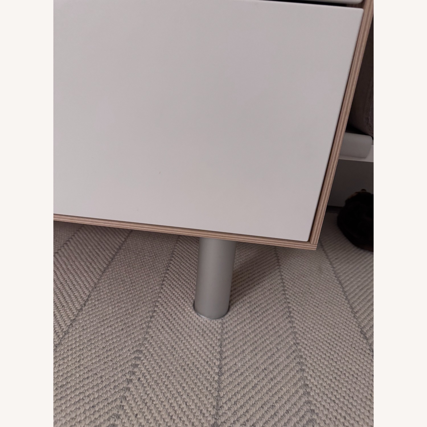 Oeuf Dot 3-Drawer White & Birch Dresser - image-3