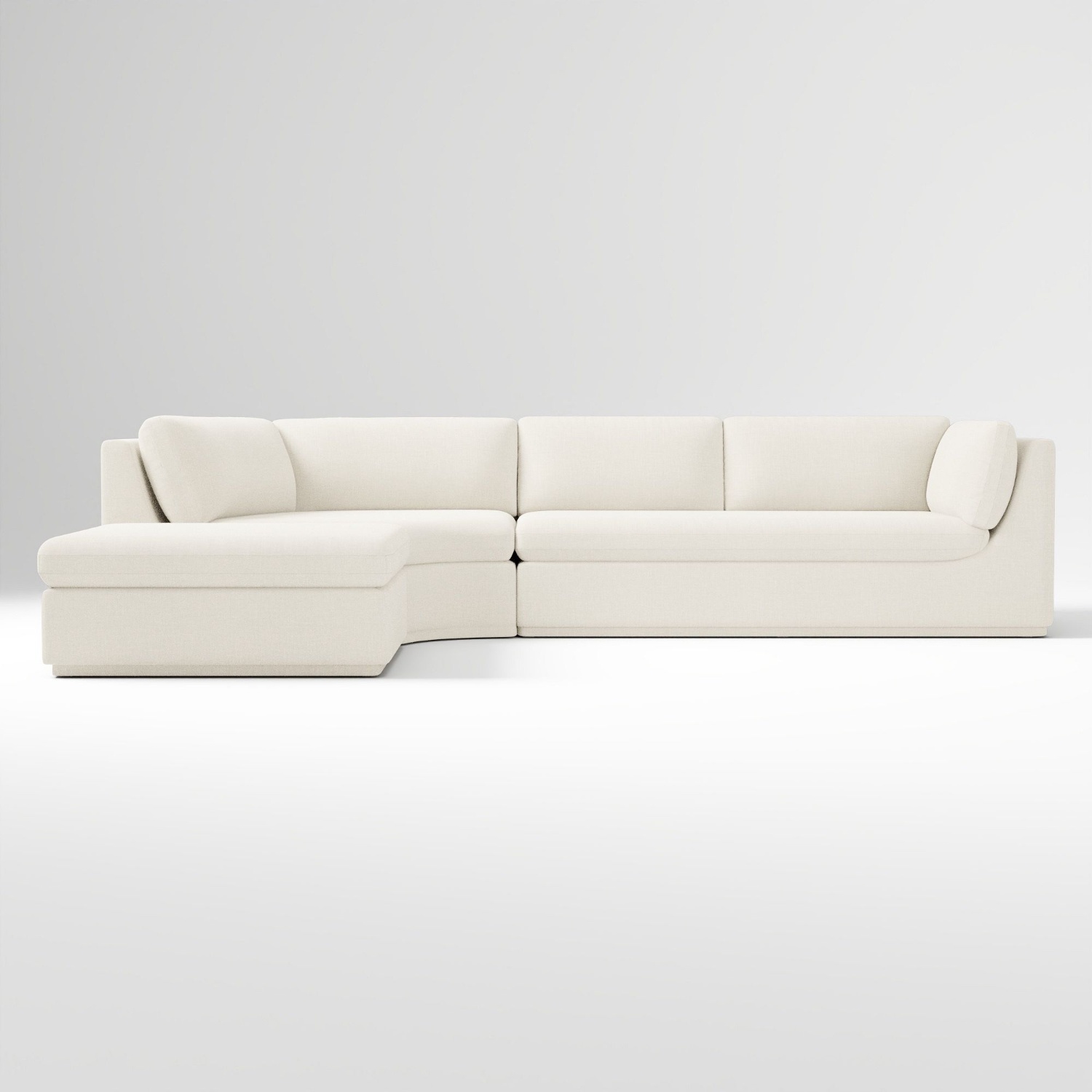 West Elm Loring Natural 3+ Piece Sectional - image-5