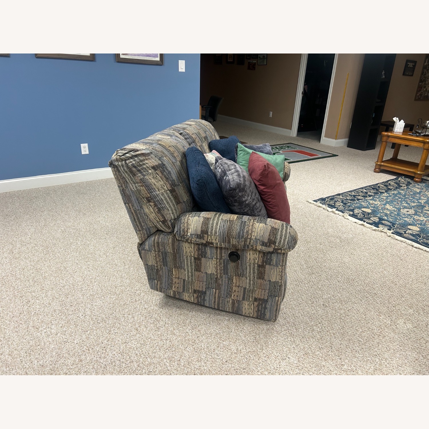 Light Gray Loveseat - image-3