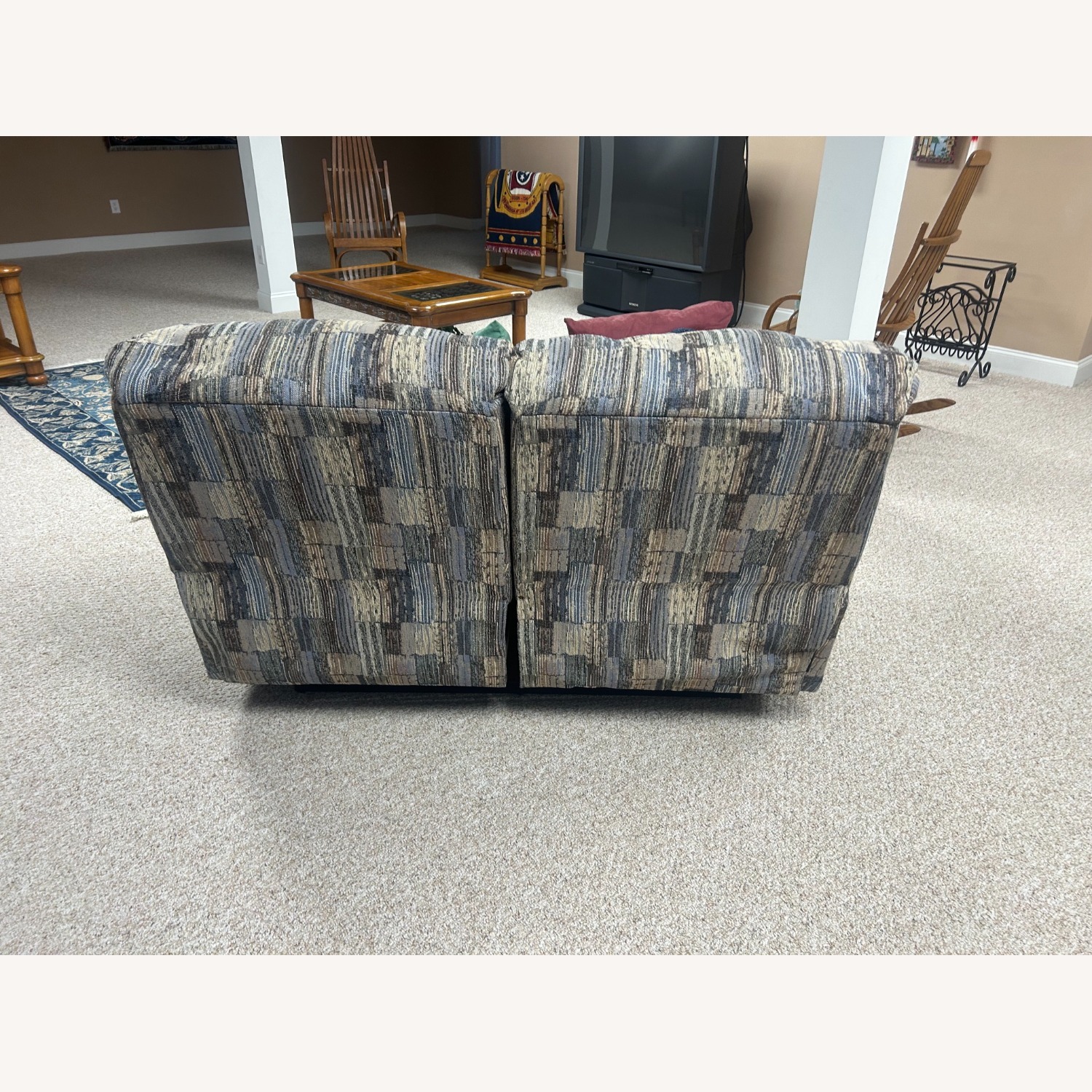 Light Gray Loveseat - image-2
