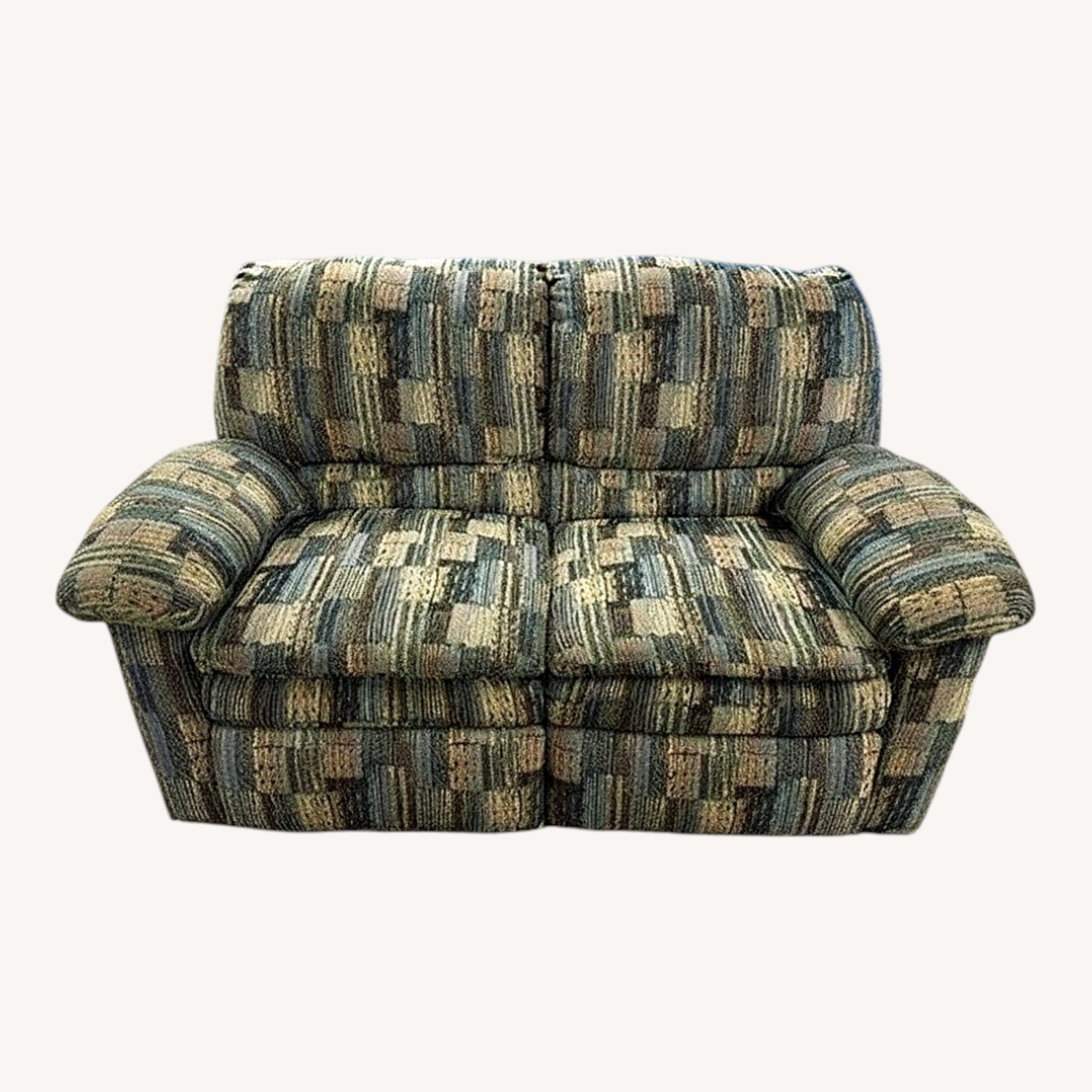 Light Gray Loveseat - image-0