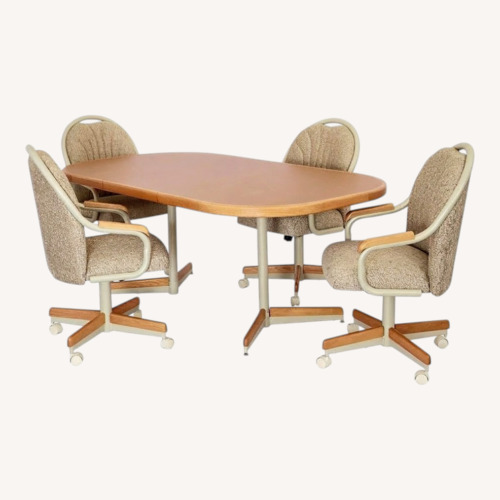 Used Pottery Barn Light Brown Wood Dining Sets for sale on AptDeco