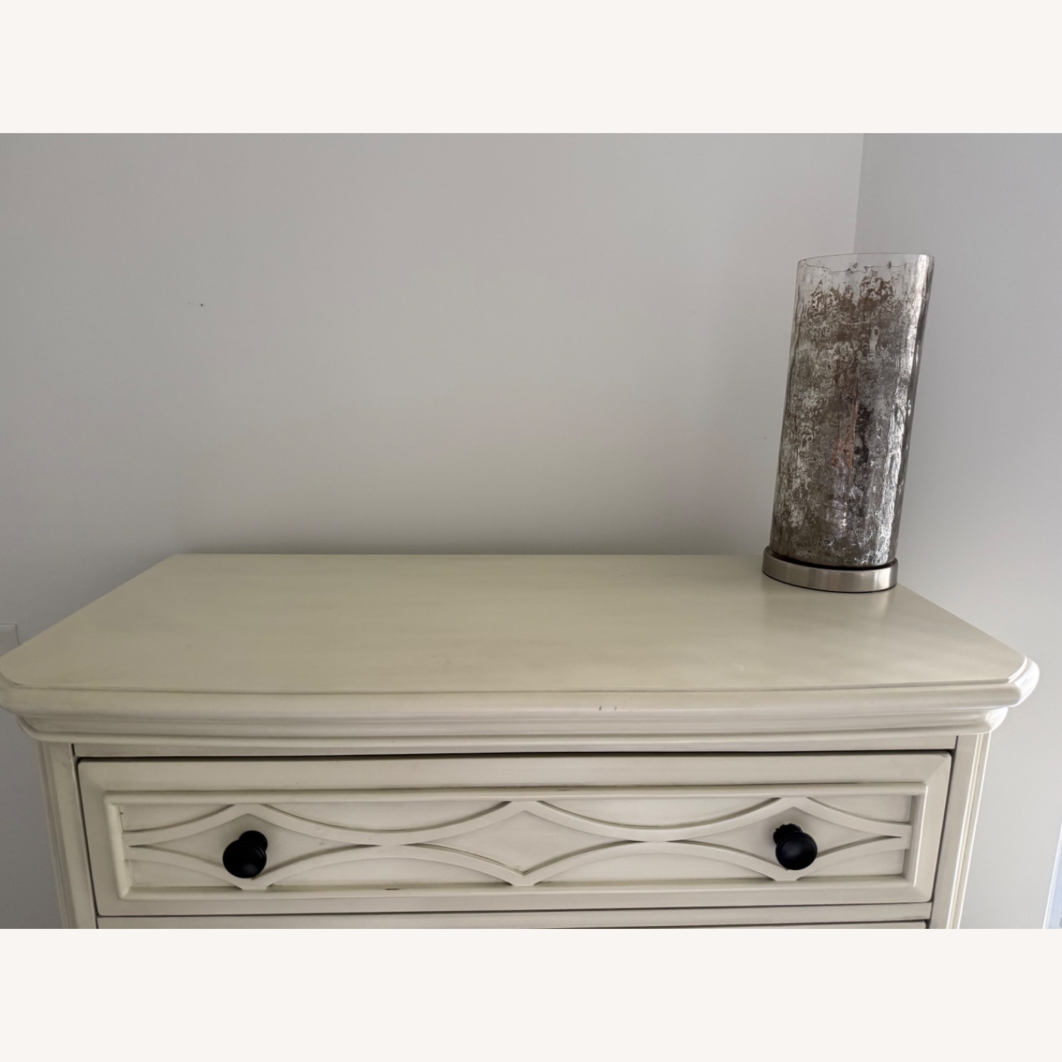 5 Drawer Chest With Flip Top Vanity Mirror - image-6