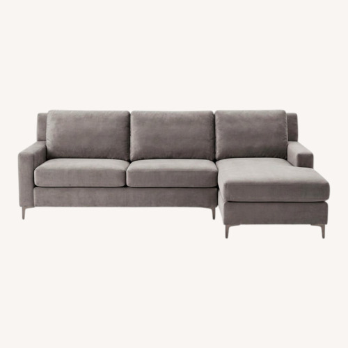 Used American Leather Light Gray Sleeper Sofa for sale on AptDeco