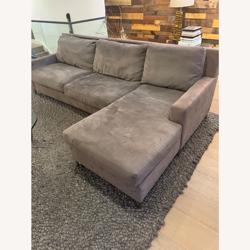 Used American Leather Light Gray Sleeper Sofa for sale on AptDeco
