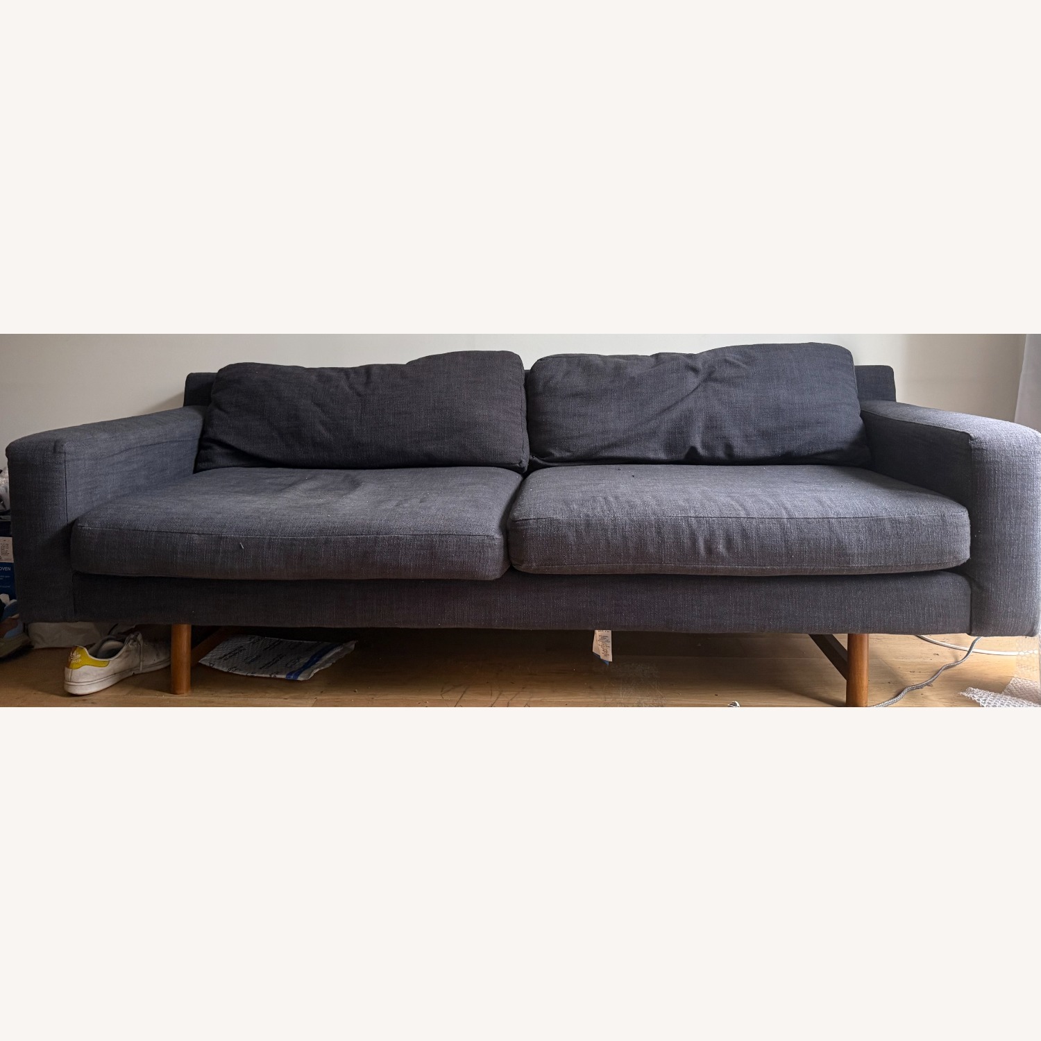 Blue 2 Seater Sofa - image-1