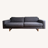 Blue 2 Seater Sofa