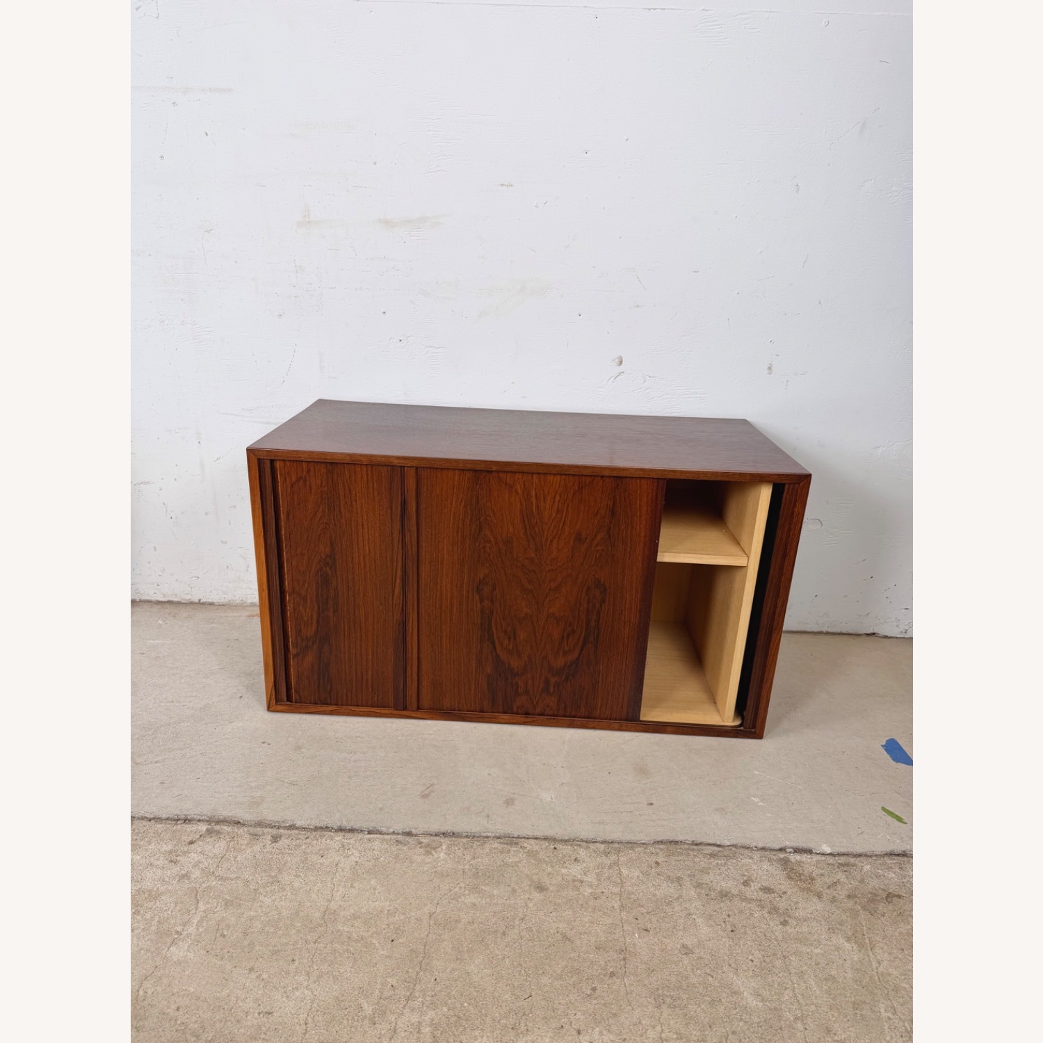 MCM Danish Rosewood Three-Bay Modular Wall Unit - image-10