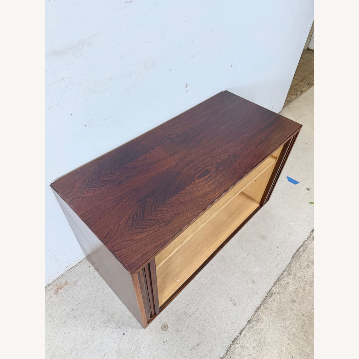 MCM Danish Rosewood Three-Bay Modular Wall Unit - image-9