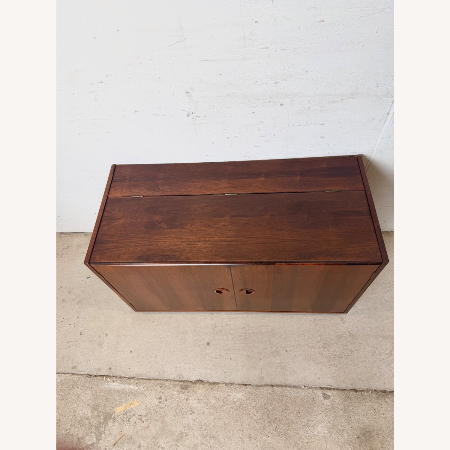 MCM Danish Rosewood Three-Bay Modular Wall Unit - image-12