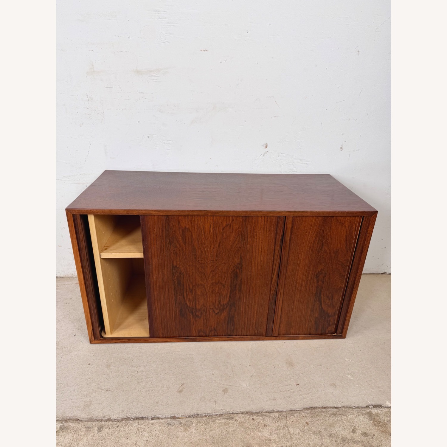 MCM Danish Rosewood Three-Bay Modular Wall Unit - image-11
