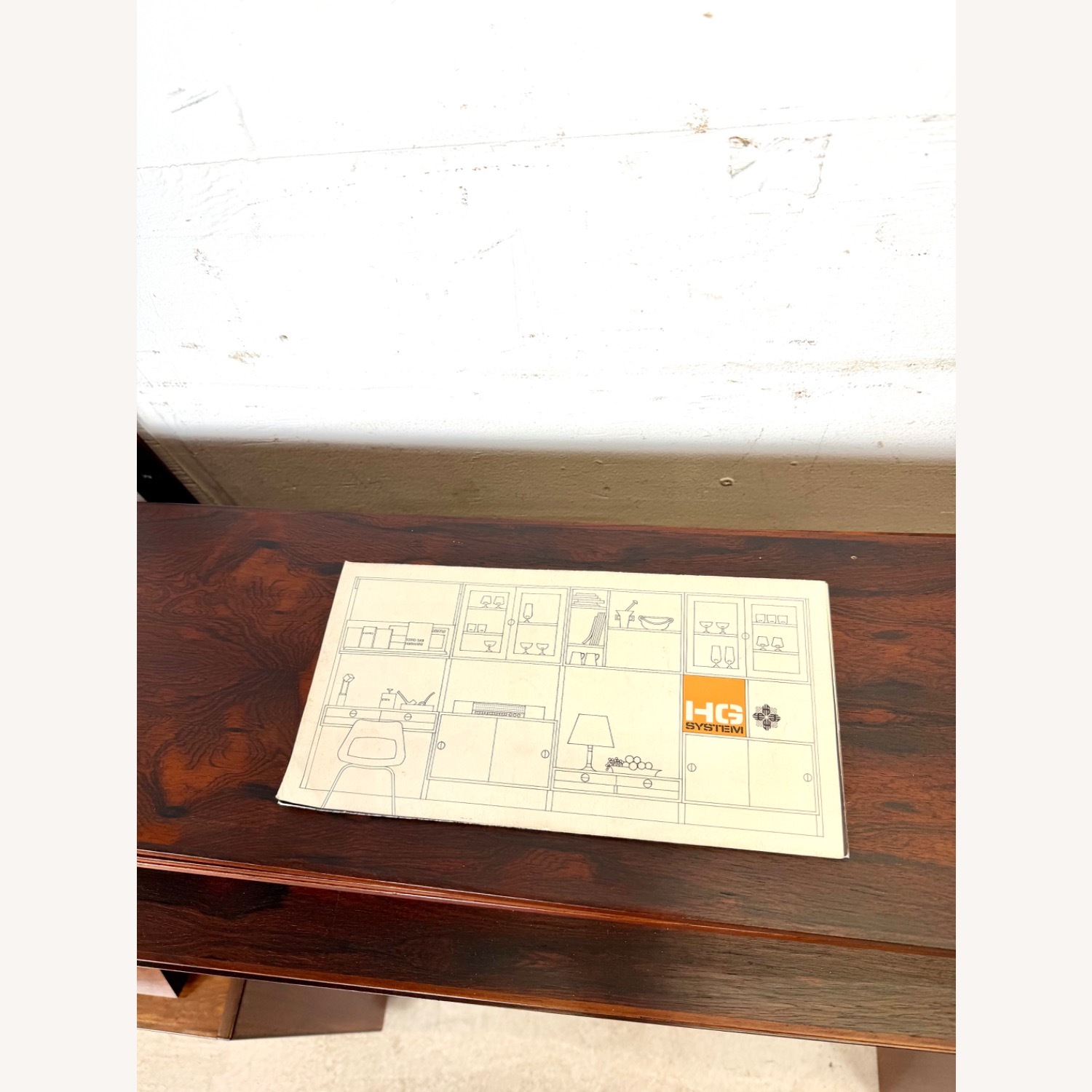 MCM Danish Rosewood Three-Bay Modular Wall Unit - image-22