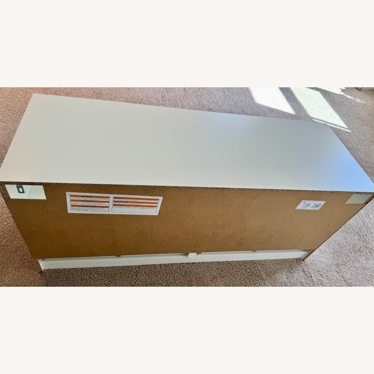 IKEA Brimnes White Wood Media Storage - image-6
