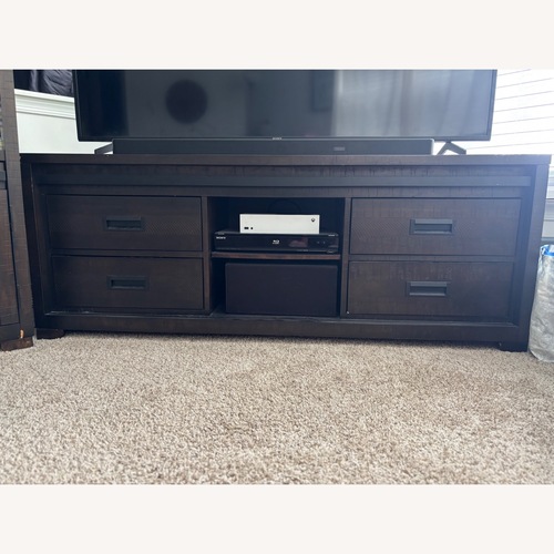 Used Bob's Discount Montana Storage TV Stand for sale on AptDeco