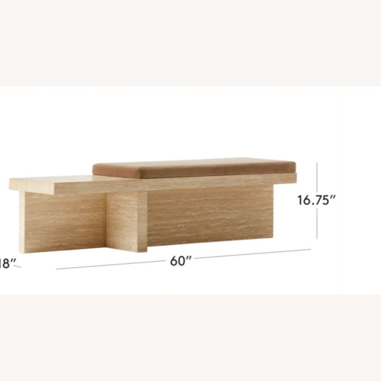 CB2 Natural Bench - image-3
