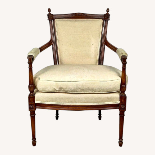 Used  Vintage French LOUIS XVI Style Fauteuil Armchair for sale on AptDeco