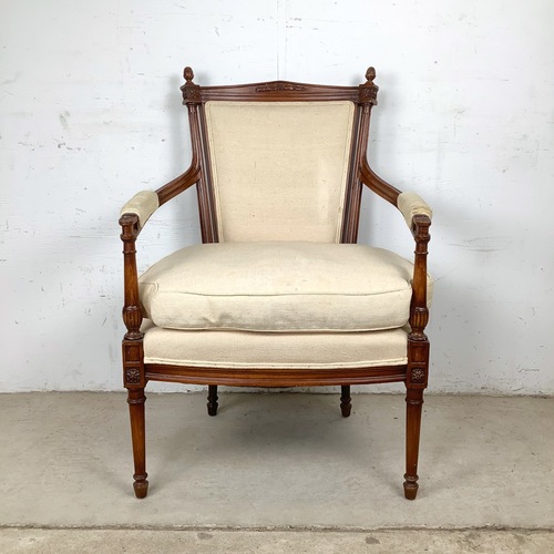 Used Vintage French LOUIS XVI Style Fauteuil Armchair for sale on AptDeco