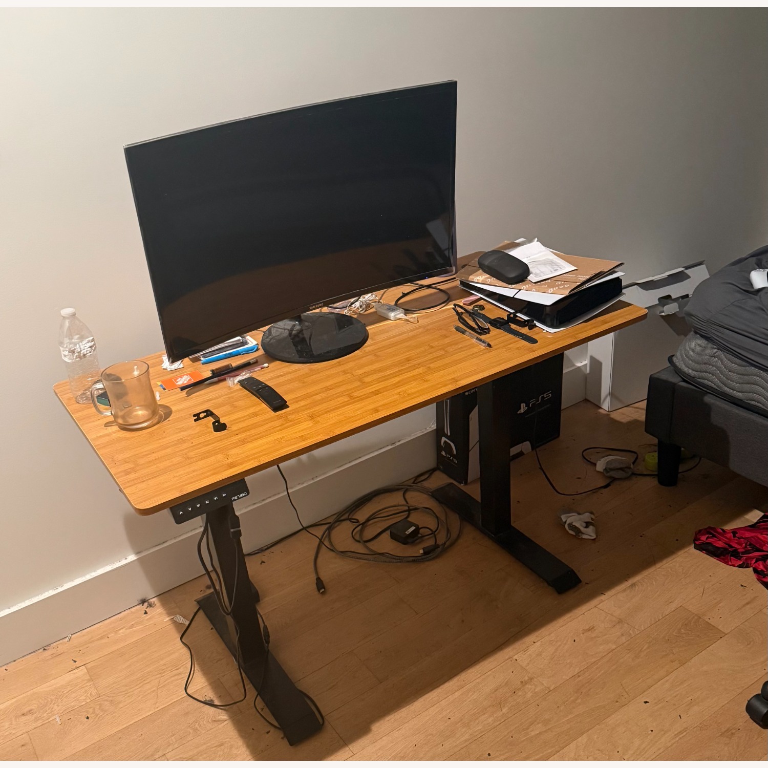 Amazon Fezibo Desk Adjustable Height - image-2