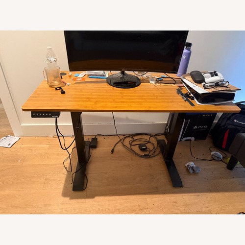 Used Amazon Fezibo Desk Adjustable Height for sale on AptDeco