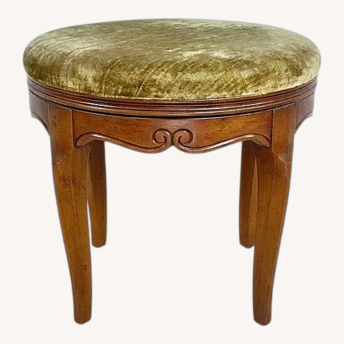 Used Vintage French Provincial Swivel Stool for sale on AptDeco