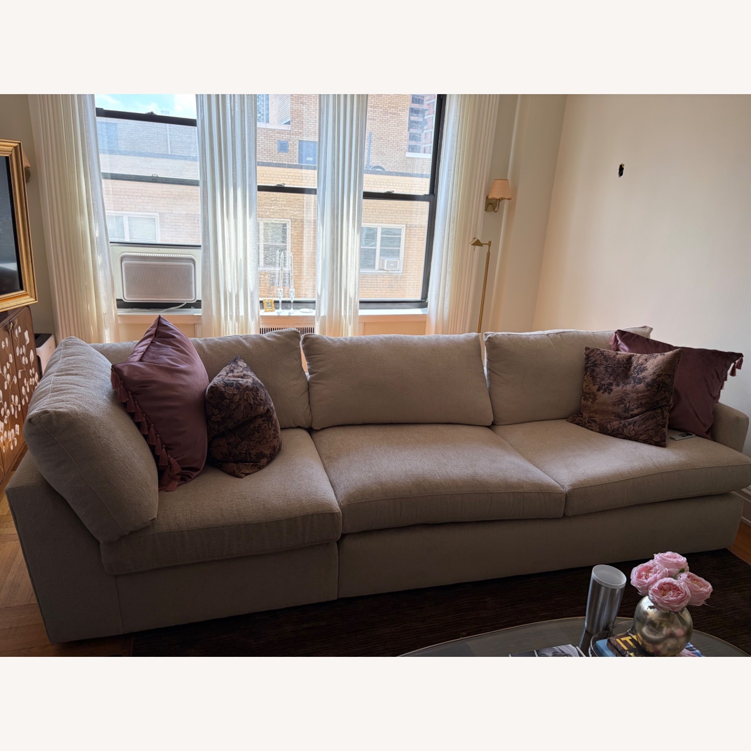 Crate & Barrel Lounge Natural 3+ Seater Sofa - image-12