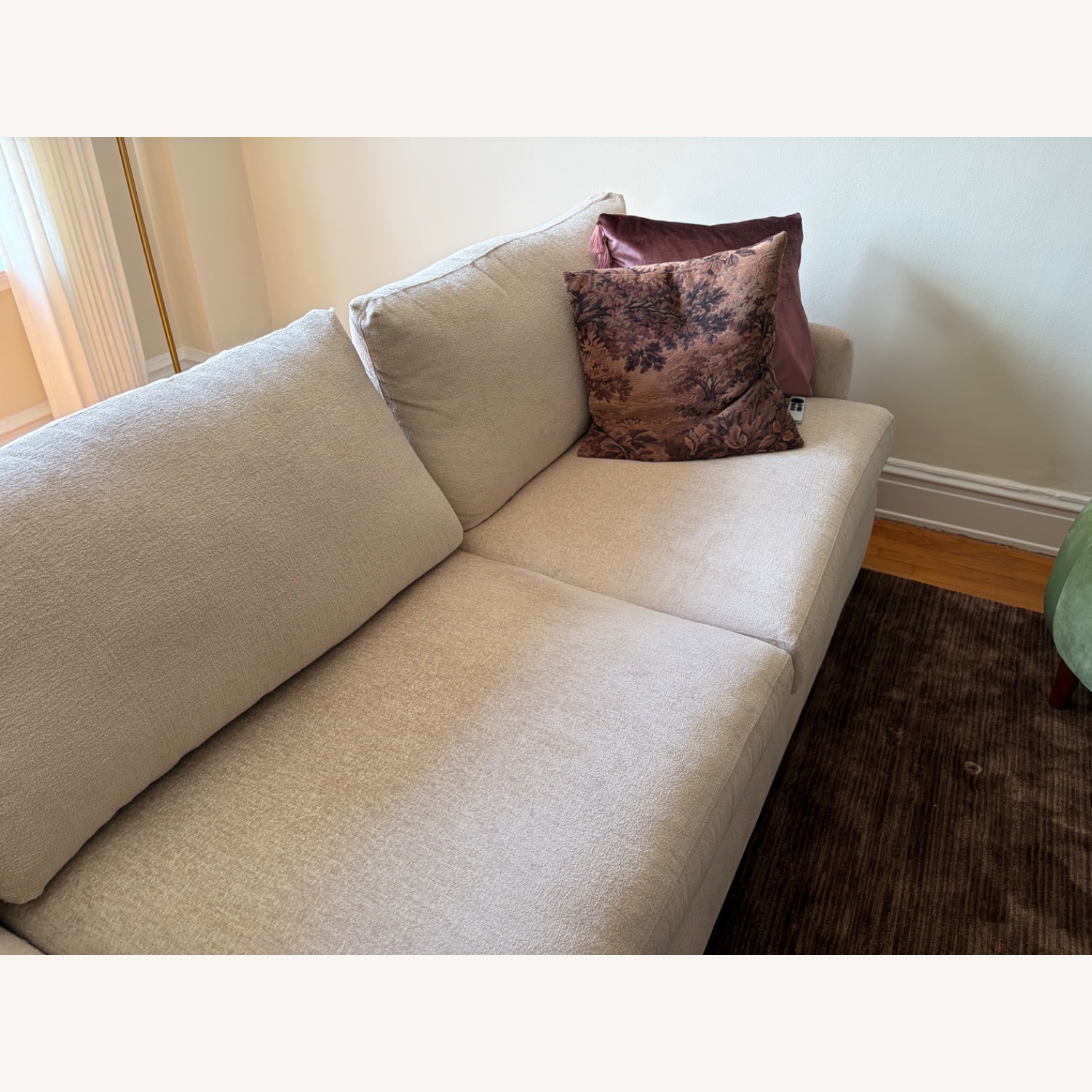 Crate & Barrel Lounge Natural 3+ Seater Sofa - image-10
