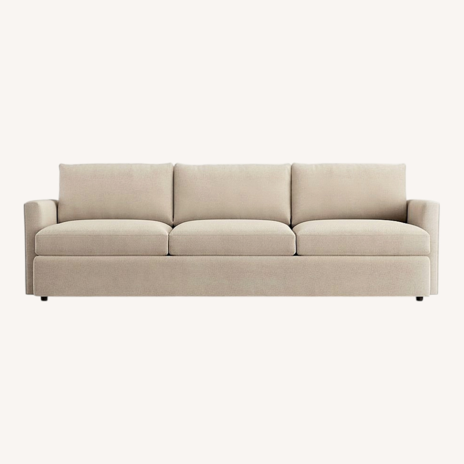 Crate & Barrel Lounge Natural 3+ Seater Sofa - image-0