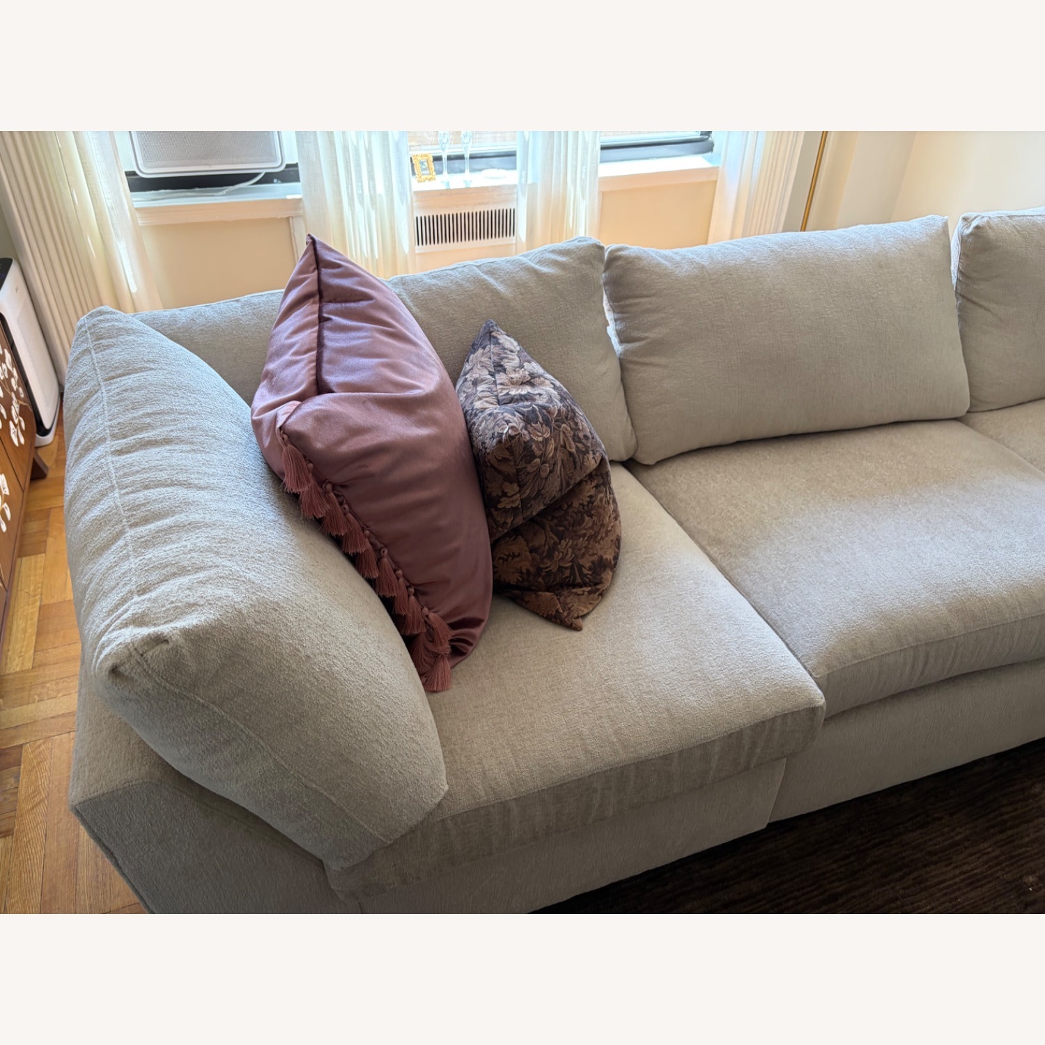Crate & Barrel Lounge Natural 3+ Seater Sofa - image-11
