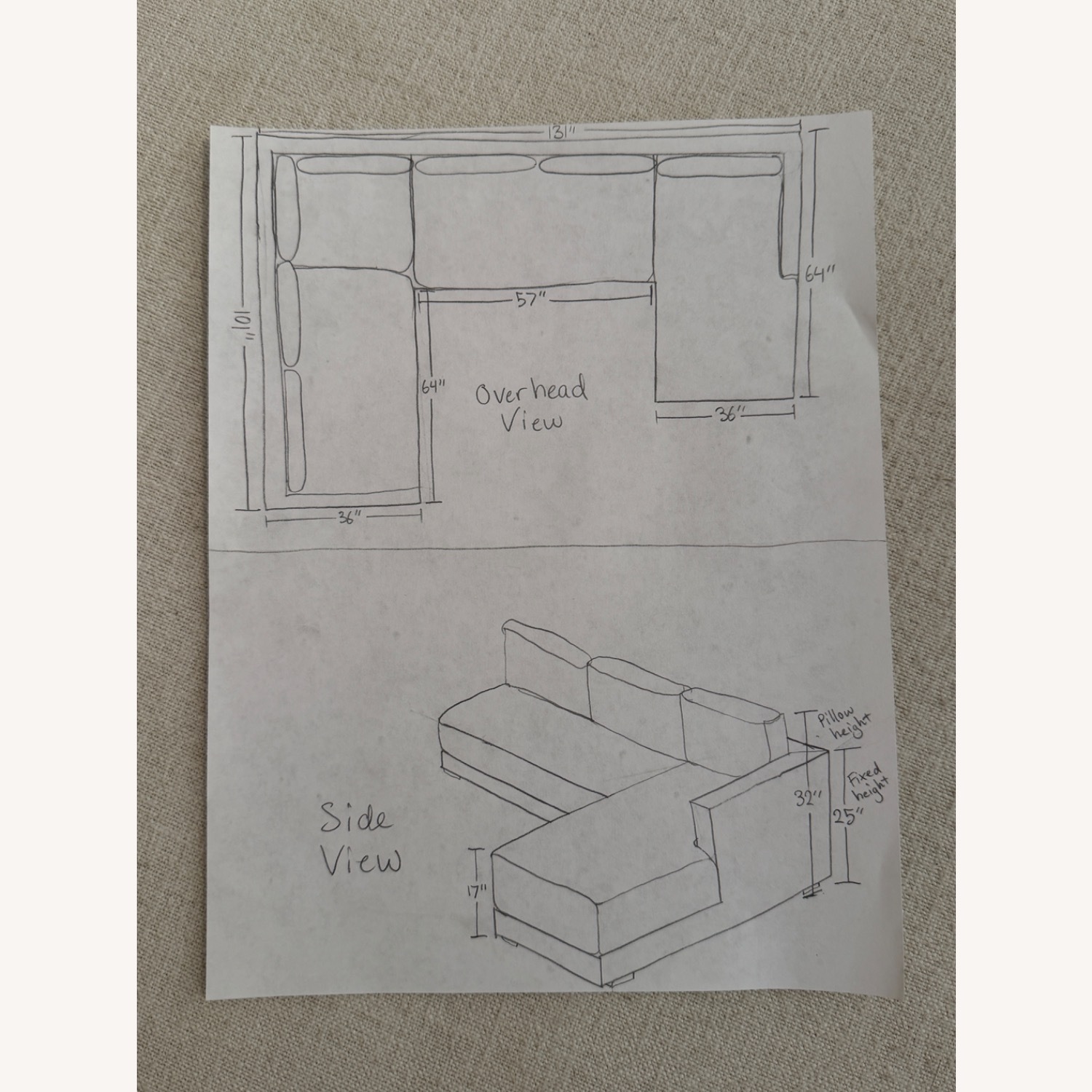 Interior Define White 3+ Piece Sectional - image-3