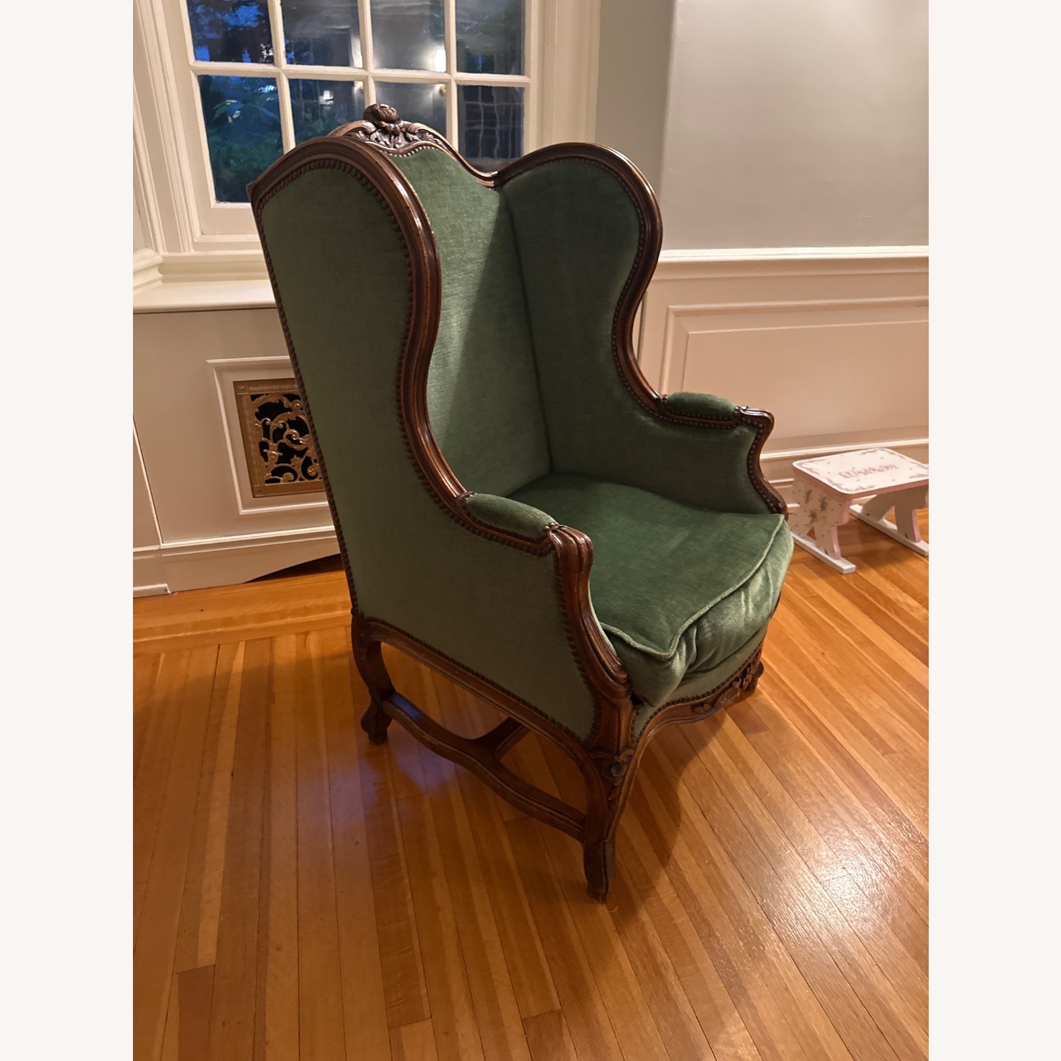 Antique High-Backed Louis XV Bergere Chairs - image-3