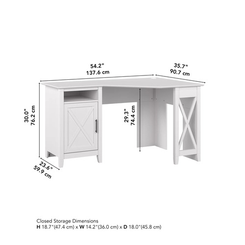 Used Wayfair White Wood Desk for sale on AptDeco