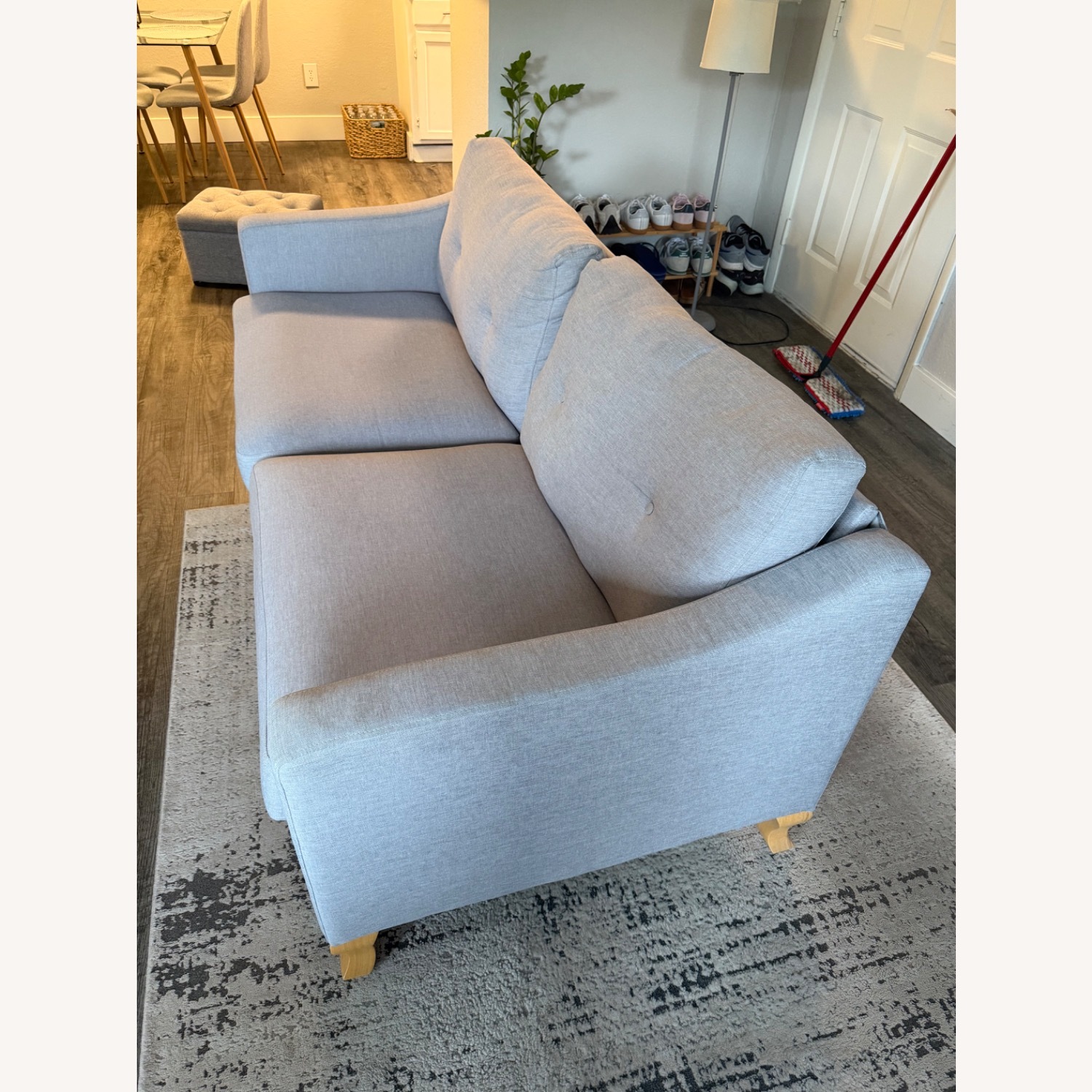 Light Gray 2 Piece Sectional - image-3