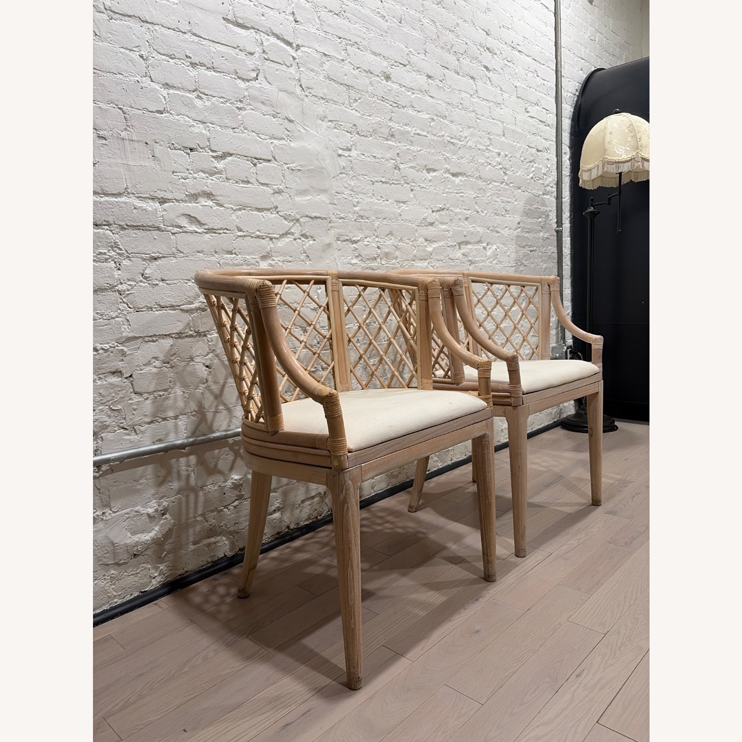 Safavieh Carlotta Natural Wood Armchair - image-1