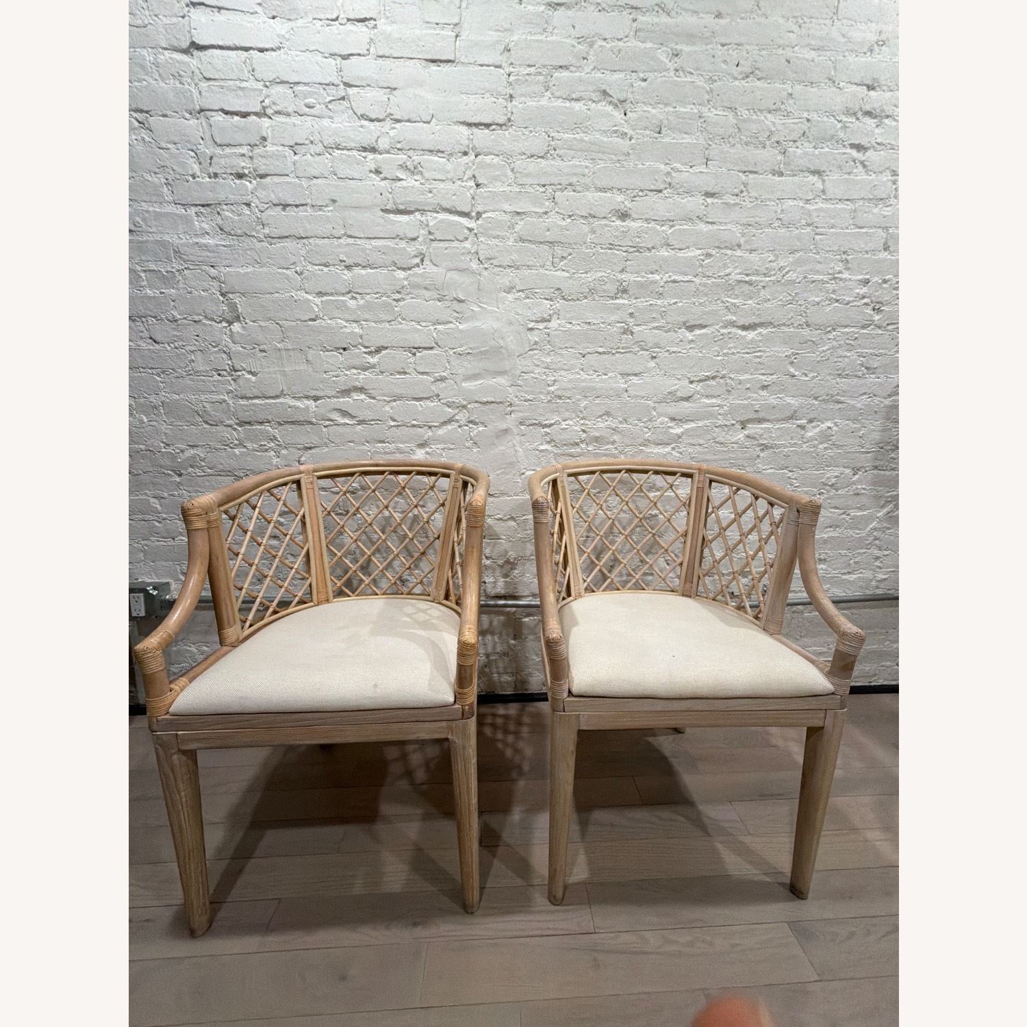 Safavieh Carlotta Natural Wood Armchair - image-2