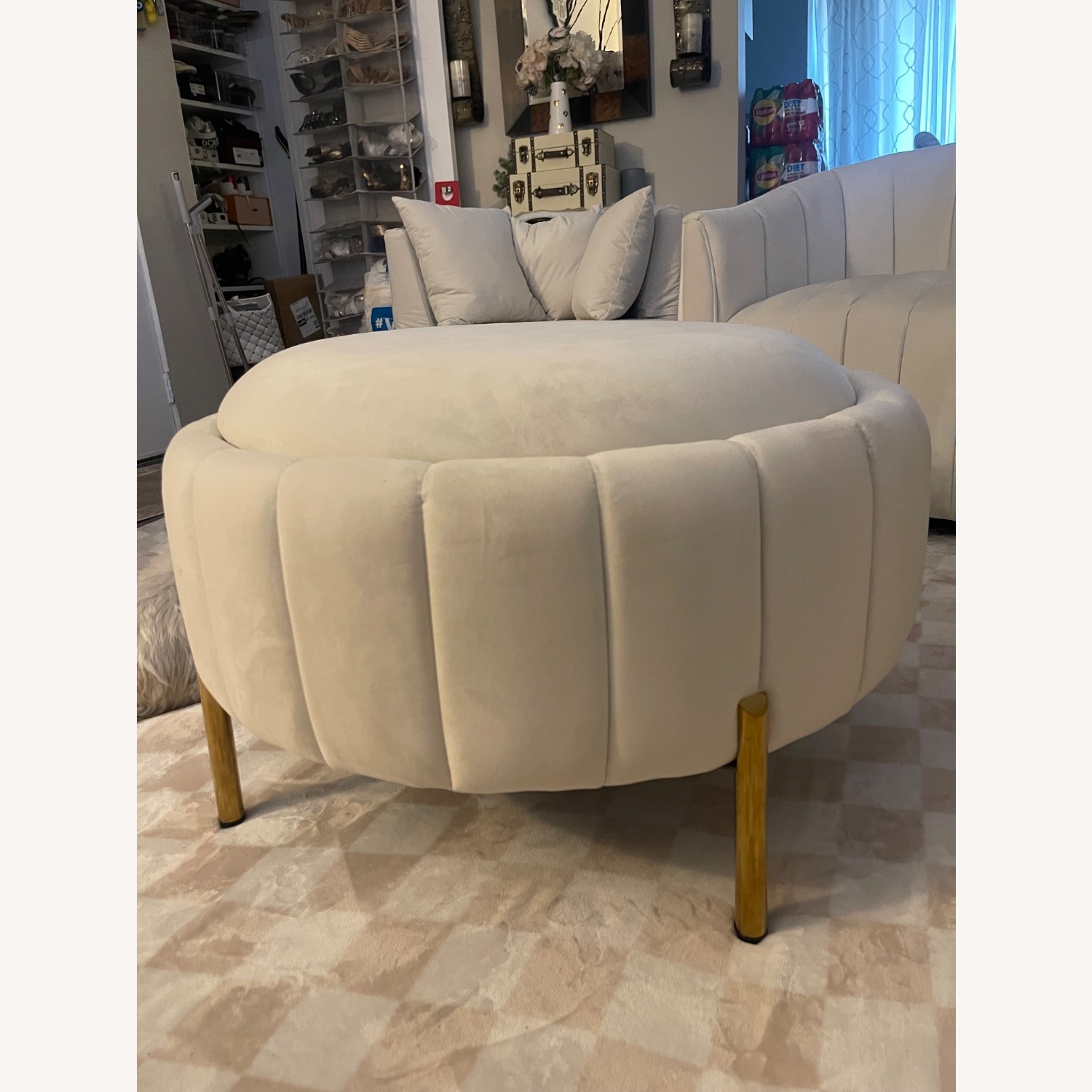 Wayfair Multi Use Coffee Table/Chair/Storage - image-2