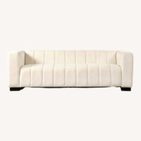 Wayfair Natural Suede 3+ Seater Sofa