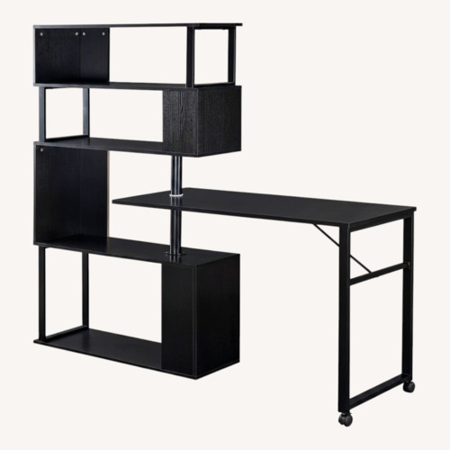 Used Wayfair Black Bookcase for sale on AptDeco