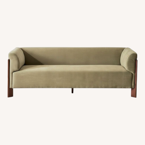 Used Christopher Knight Home Green Wood 3+ Seater Sofa for sale on AptDeco